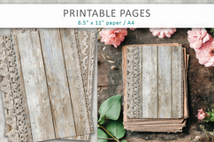 Farmhouse Wood Textures, junk journal Product Image 3