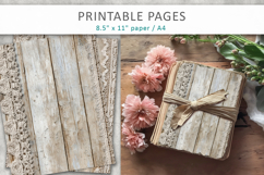 Farmhouse Wood Textures, junk journal Product Image 4