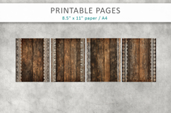 Farmhouse Wood Textures, scrapbook paper Product Image 2