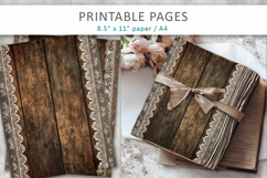 Farmhouse Wood Textures, scrapbook paper Product Image 4