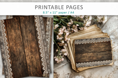 Farmhouse Wood Textures, scrapbook paper Product Image 5