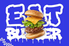 Gruze Webfont Layered Graffiti Drip Font | Bold Urban Product Image 5