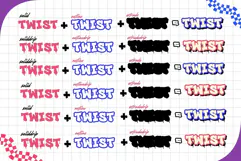 Gruze Layered Graffiti Drip Font | Bold Urban Street Art Product Image 6