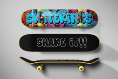 Great Splash - 3d Layered Graffiti Font Product Image 6