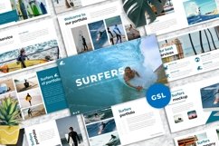 Surfers - Creative Business Googleslide Presentation Product Image 1