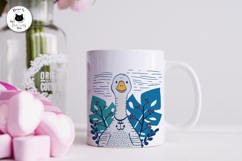 Silly Summer Goose Clipart | Beach Sublimation Designs Product Image 2