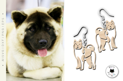 Dog Earrings Laser Cut Big Bundle | Laser Cut Earring Bundle Product Image 6