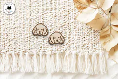 Dog Stud Earrings Vol.3 | Laser Cut Pet Jewelry Product Image 5