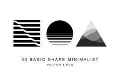 Basic Shape Various Patterns Product Image 1