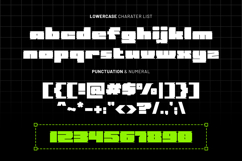 Gualinx - Modern Expanded Bold Sans Serif Font Product Image 3