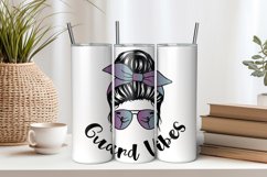 Guard Vibes 20oz Tumbler Sublimation PNG Product Image 1