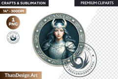 Cancer Zodiac Clipart PNG,Guardian, Astrology,horoscope Product Image 1