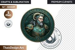Capricorn Zodiac Clipart PNG,Guardian, Astrology,horoscope Product Image 1
