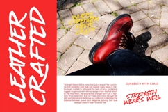 Guess Street Display Brush Font Product Image 8