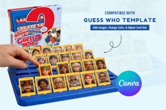 Guess Who Board Game Canva Editable Template Product Image 4