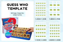 Guess Who Board Game Canva Editable Template Product Image 6