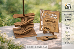 Guest Book Alternatives Bundle Lasercut.Signs With Stand SVG Product Image 8