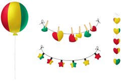 National, Patriotic Party Bundle. Guinea Product Image 2