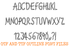 Guitar Music Cables Font Letters Alphabet ABC Text OTF Product Image 2