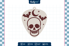 Halloween Skull Keychain Product Image 3