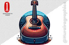 Guitor Clipart - PNG File Product Image 1