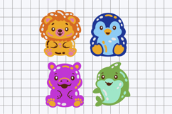 Gummy Animals Kawaii 3D SVG Product Image 3