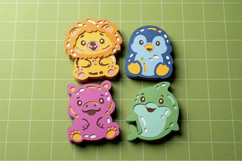 Gummy Animals Kawaii 3D SVG Product Image 4
