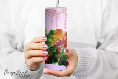 Gummy Bear Summer Tumbler Designs 3D Tumbler Wrap PNG