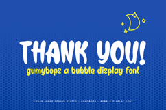 Gumybops - Bubble Display Font Product Image 12