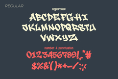 Gunko Street | Bold 3D Graffiti Font OTF &amp; TTF Product Image 7