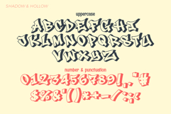 Gunko Street | 3D Layered Graffiti Webfont for Urban Design Product Image 8