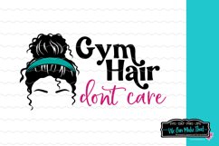 Gym Hair Don't Care Cut File Product Image 1