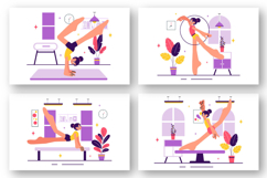 10 Rhythmic Gymnastics Illustration Product Image 3