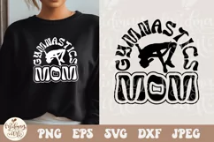 Gymnastics Mom SVG PNG, Gymnastics Team Mom Svg Product Image 2