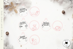 Layered Christmas Dog Laser Cut Ornaments Vol.3 Product Image 4