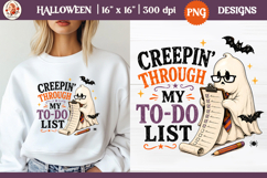 Sarcastic Halloween Adulting Sublimation | Vintage Halloween Product Image 1
