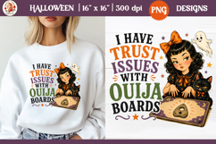 Sarcastic Halloween Adulting Sublimation | Vintage Halloween Product Image 1