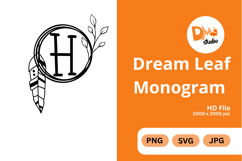 Dream Leaf Monogram Product Image 1