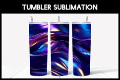 10 Purple Gradient Abstract Glitter Tumbler Seamless Tumbler Product Image 4