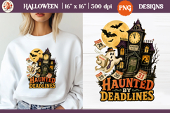 Sarcastic Halloween Adulting Sublimation | Vintage Halloween Product Image 1