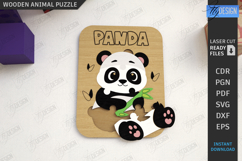 Kids Blocks Puzzle Laser Cut| Wooden Toy|Board Game|Animals Product Image 1
