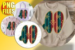 H Doodle Letter Style Clipart Whimsical Holiday Character! Product Image 1