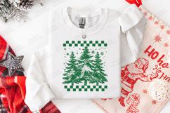 Green Christmas Trees Winter Holiday Shirt Design Product Image 2