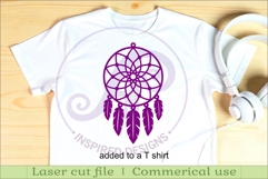 Dreamcatcher Laser Cut File, Boho Wall Art Product Image 3