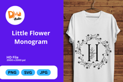 Little Flower Monogram Product Image 1