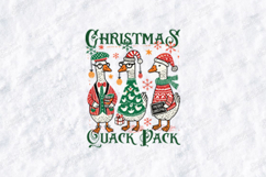 Penguin Kisses Christmas Wishes Cute Holiday Shirt Design Product Image 3