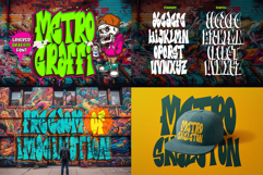 Graffiti Font Bundle Vol. 1 | Urban Vibes 3D Layered Street Product Image 9