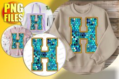 H Doodle Letter Style Print Festive Celebration Design! Product Image 1