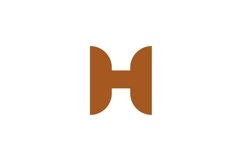 H Logo design Product Image 1