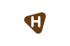 H Logo design Product Image 1
